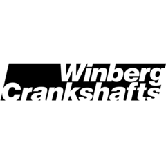 Winberg Crankshafts; LS; 4.000" Stroke; 2.750" Main; 2.100" Rod Journal; 8 Counterweight; Crankshaft LS-4000-2100-2750